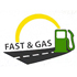 Logo de la gasolinera FAST & GAS